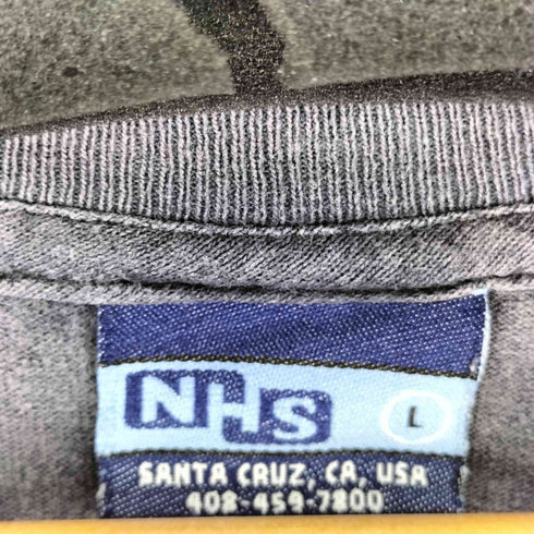 エヌエイチエス NHS フロントプリント S/S Tシャツ メンズ import:L