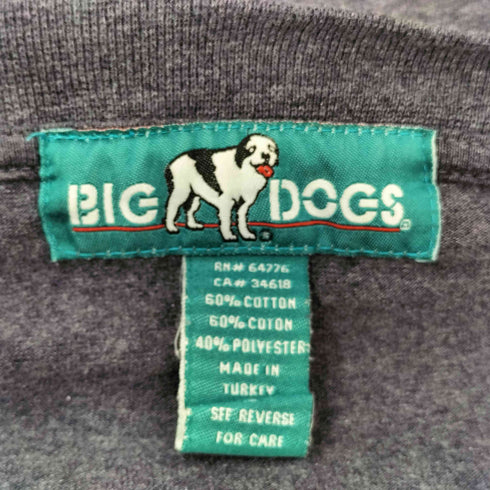 ビッグドックス BIG DOGS フロント刺繍 S/S Tシャツ メンズ import:S