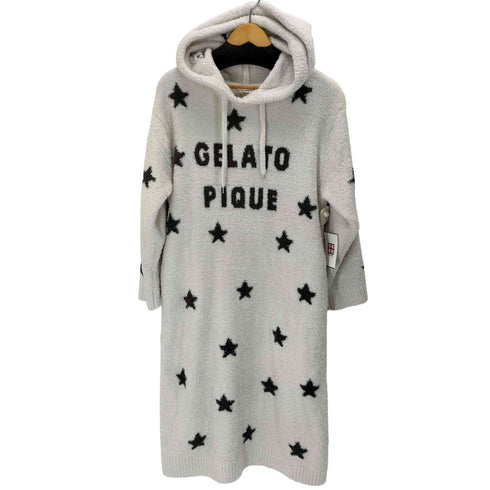 ジェラートピケ gelato pique スターモチーフ 星 ワンピース ルームウェア レディース ONE SIZE