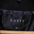 ケティー KETTY アンゴラ混 ミドルコート レディース JPN:1