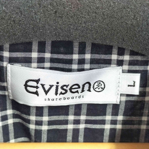 エビセンスケートボーズ Evisen skateboards OVERLAND CHECK SHIRT メンズ import:L
