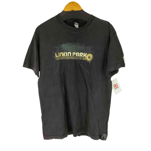 ディーシー DC バンドプリント S/S Tシャツ メンズ import:L