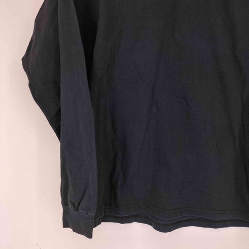 ポートアンドカンパニー PORT and COMPANY フロント刺繍 L/S Tシャツ メンズ import:XL