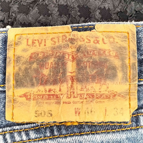 リーバイス Levis 90-00s ボタン裏359 508 スーパーバギーワイドパンツ メンズ W46 L34