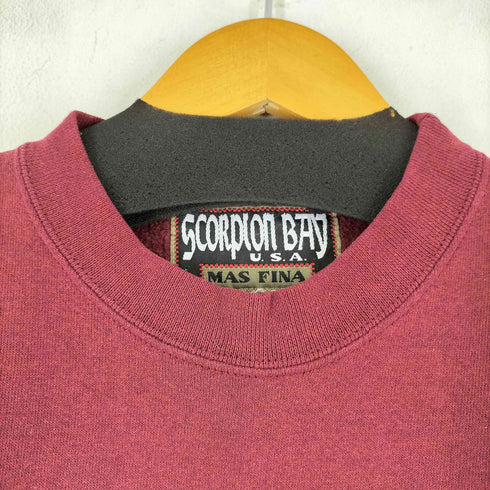 scorpion bay 両面プリント クルーネックスウェット メンズ