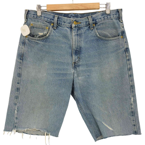 カーハート Carhartt レザーパッチ ワイドバギーショーツ メンズ 36×30