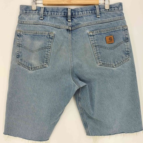 カーハート Carhartt レザーパッチ ワイドバギーショーツ メンズ 36×30
