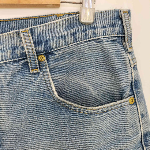 カーハート Carhartt レザーパッチ ワイドバギーショーツ メンズ 36×30