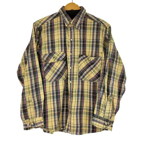 ファイブブラザー FIVE BROTHER 90S L/S チェックヘビーネルシャツ メンズ import:L
