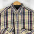 ファイブブラザー FIVE BROTHER 90S L/S チェックヘビーネルシャツ メンズ import:L
