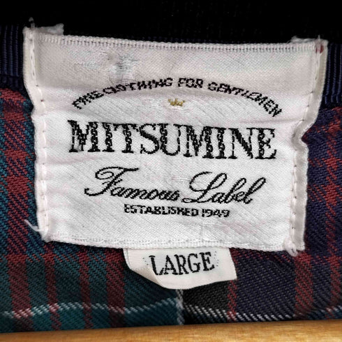 ミツミネ MITSUMINE GOLF WEAR 刺繍 スウェット メンズ JPN:L