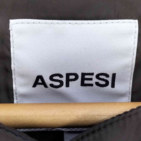 アスペジ ASPESI thermore 中綿 ノーカラージャケット レディース import:S