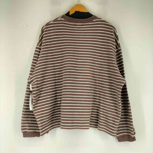 エビコンエブリコンディションライフ EVCON Every Condition Life BORDER L/S WIDE T-SHIRT メンズ JPN:2