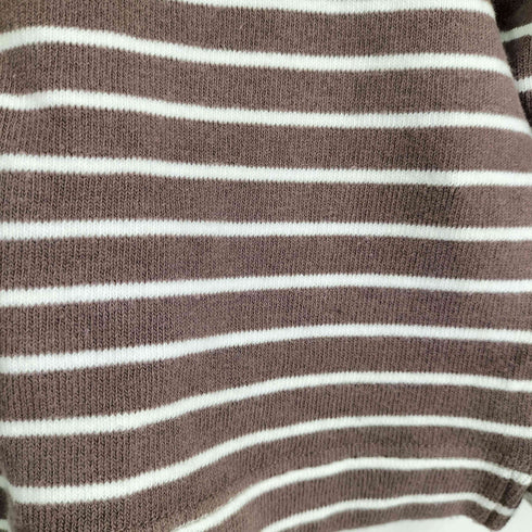 エビコンエブリコンディションライフ EVCON Every Condition Life BORDER L/S WIDE T-SHIRT メンズ JPN:2