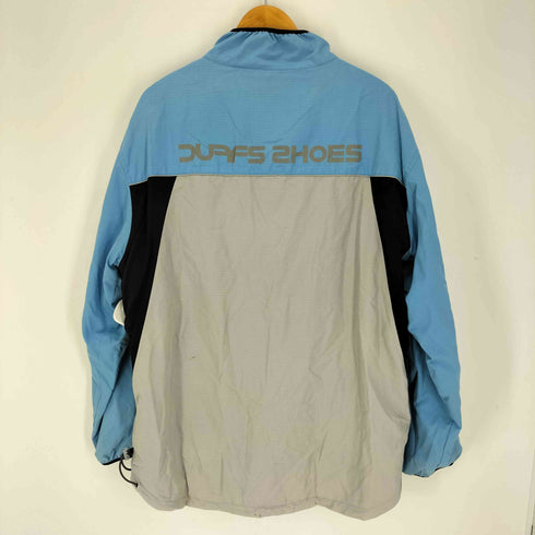 ダフス Duffs マルチカラー リップストップ ジップアップ ナイロンジャケット メンズ import:XL