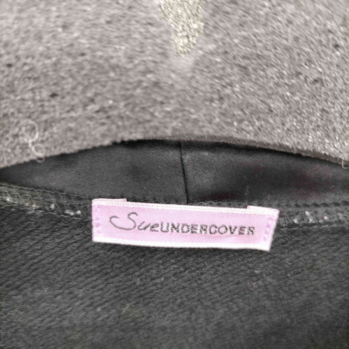 スーアンダーカバー Sue UNDERCOVER 袖ジップ クロップドパーカー レディース 1