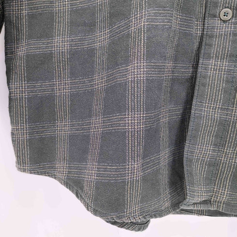 パタゴニア patagonia 80-90s ポルトガル製 ORGANIC COTTON タータンチェック ライトネルシャツ メンズ import:M