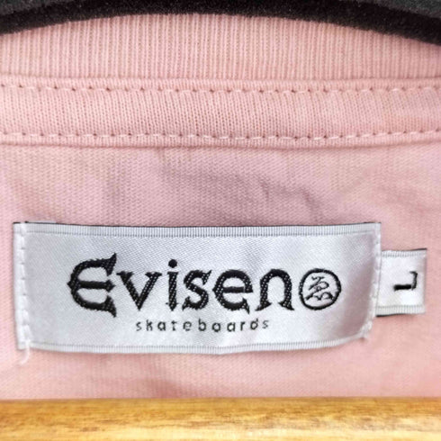 エビセンスケートボーズ Evisen skateboards SUSHI TEE V2 PINK メンズ import:L