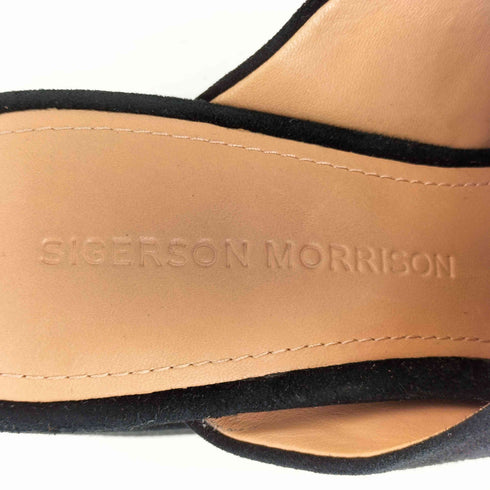 SIGERSON MORRISON 本革 スエード ミュール レディース US:6