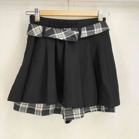 ロイヤルパーティー ROYAL PARTY チェック柄レイヤードミニスカート レディース FREE