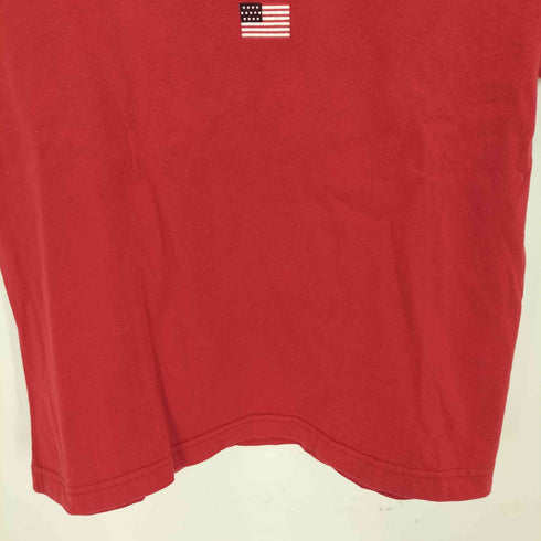 ポロスポーツラルフローレン POLO SPORT RALPH LAUREN 90s プリントクルーネックTシャツ レディース import:M