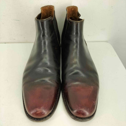 Zintala グラデーション レザーサイドゴアブーツ メンズ EUR:39