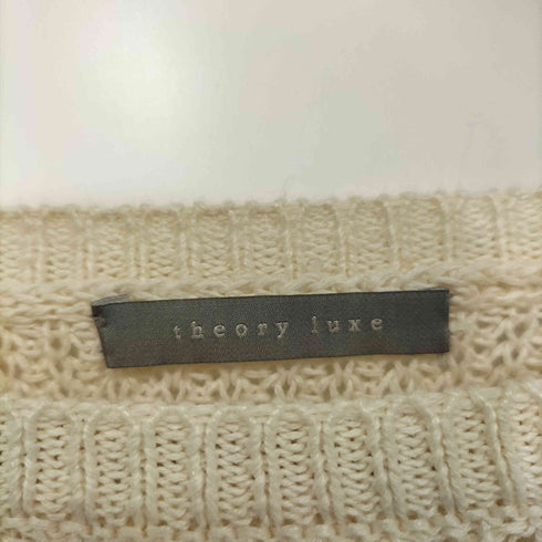 セオリーリュクス theory luxe リネンシースルーニット レディース EUR:38