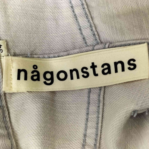 ナゴンスタンス nagonstans カットオフスキニーデニム レディース 34