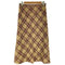 トーマスバーバリー Thomas Burberry ナイロン混 チェックスカート レディース JPN:M