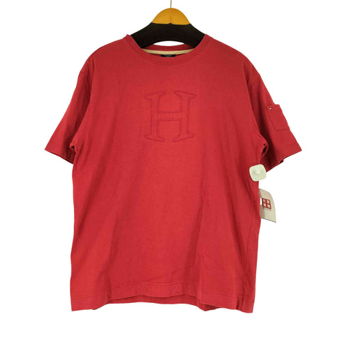 トミーヒルフィガー TOMMY HILFIGER Hロゴ S/S Tシャツ メンズ import:L
