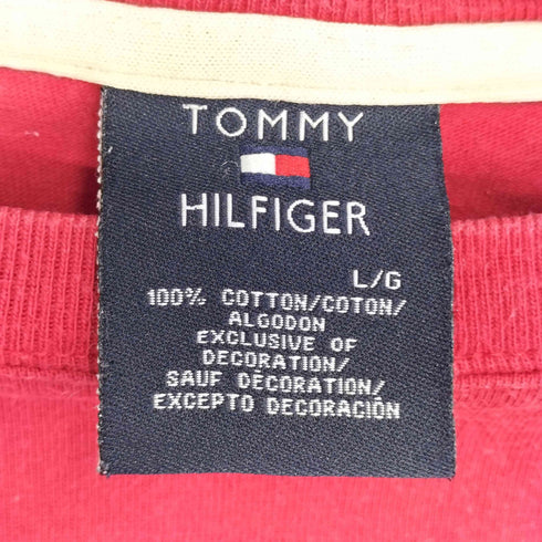 トミーヒルフィガー TOMMY HILFIGER Hロゴ S/S Tシャツ メンズ import:L