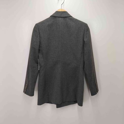 ラルフローレン RALPH LAUREN カシミヤ混 ウールダブルブレスト テーラードジャケット レディース 2