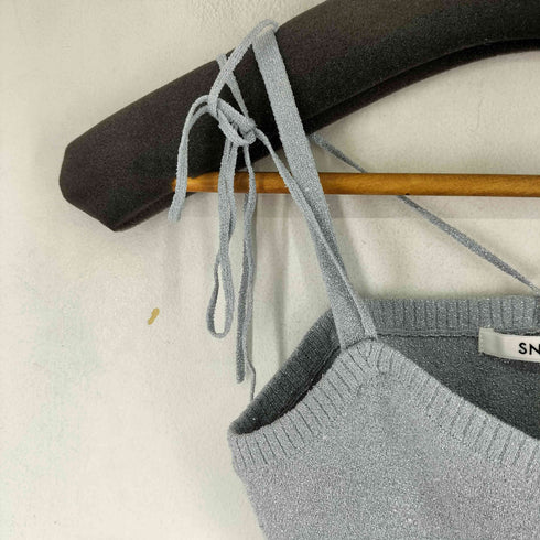スナイデル snidel 24SS リボンビジューボタンビスチェ レディース ONE SIZE