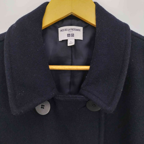 ユニクロイネスドラフレサンジュ UNIQLO INES DE LA FRESSANGE ウールブレンド Pコート レディース JPN:L