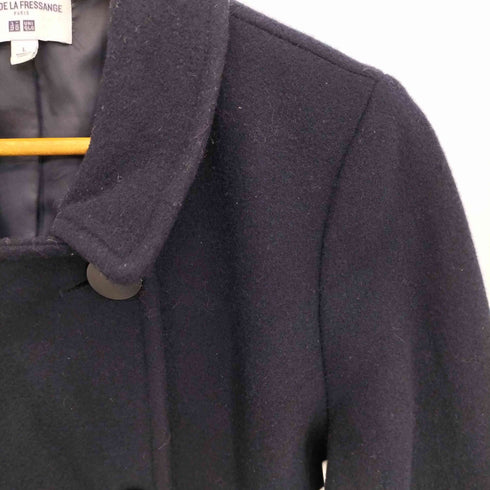 ユニクロイネスドラフレサンジュ UNIQLO INES DE LA FRESSANGE ウールブレンド Pコート レディース JPN:L