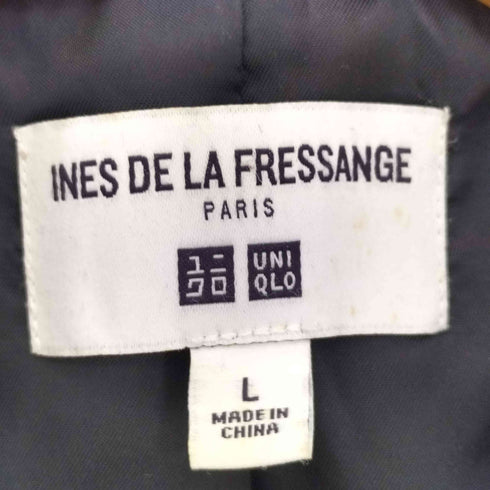 ユニクロイネスドラフレサンジュ UNIQLO INES DE LA FRESSANGE ウールブレンド Pコート レディース JPN:L