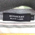 バーバリーブラックレーベル BURBERRY BLACK LABEL ワンポイントロゴ刺繍 VネックボーダーTシャツ レディース JPN:2