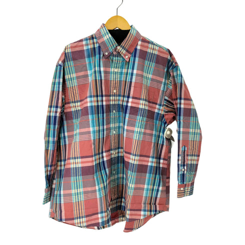 DC.WHITE / BIG B.D SHIRT マドラスチェック ボタンダウン シャツ メンズ JPN:M