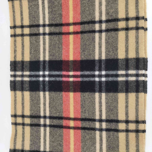 ビームス BEAMS カシミヤ100 チェックマフラー メンズ