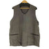 ナイジェルケーボン NIGEL CABOURN FRENCH WORK VEST - LINEN PIN OX メンズ DE:48