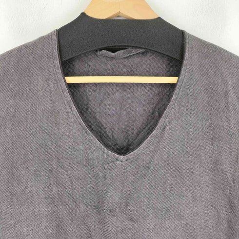 ナイジェルケーボン NIGEL CABOURN FRENCH WORK VEST - LINEN PIN OX メンズ DE:48