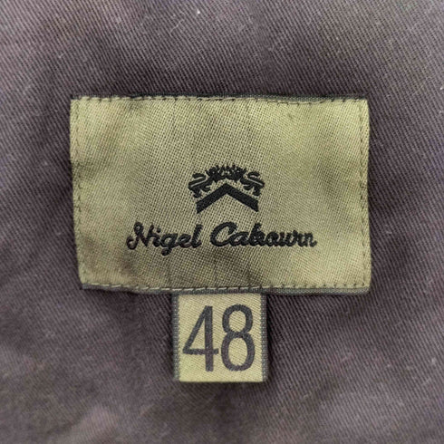 ナイジェルケーボン NIGEL CABOURN FRENCH WORK VEST - LINEN PIN OX メンズ DE:48
