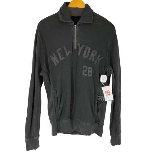 ポロバイラルフローレン Polo by RALPH LAUREN NEW YORK ハーフジップスウェット メンズ import:S