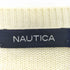 ノーティカ NAUTICA 00s ロゴ刺繍 マルチボーダー コットンニット メンズ import:L