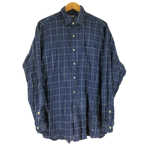 ポロバイラルフローレン Polo by RALPH LAUREN MARLOWE L/S チェックシャツ メンズ import:L