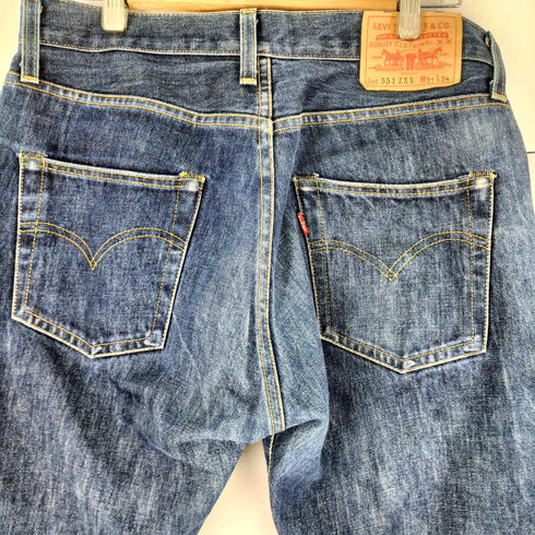 リーバイス Levis 551ZXX TALONジップ リジッド ジップフライ デニムパンツ メンズ W31 L34