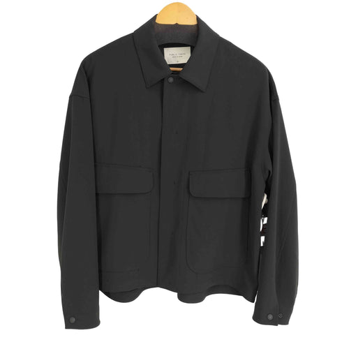 パブリックトウキョウ PUBLIC TOKYO TRIXIONウーリーショートシャツ BL メンズ JPN:1