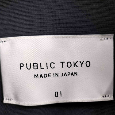パブリックトウキョウ PUBLIC TOKYO TRIXIONウーリーショートシャツ BL メンズ JPN:1