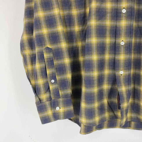 フェアファクス FAIRFAX オンブレチェック L/S BDシャツ メンズ JPN:L