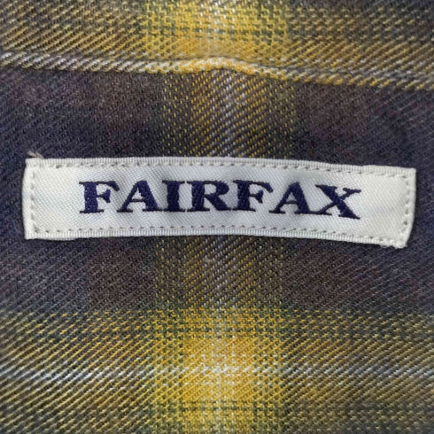 フェアファクス FAIRFAX オンブレチェック L/S BDシャツ メンズ JPN:L